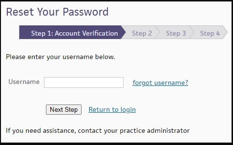 Recover Forget Password For Athena Provider Login