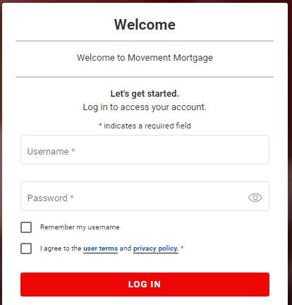 Movement Mortgage Login